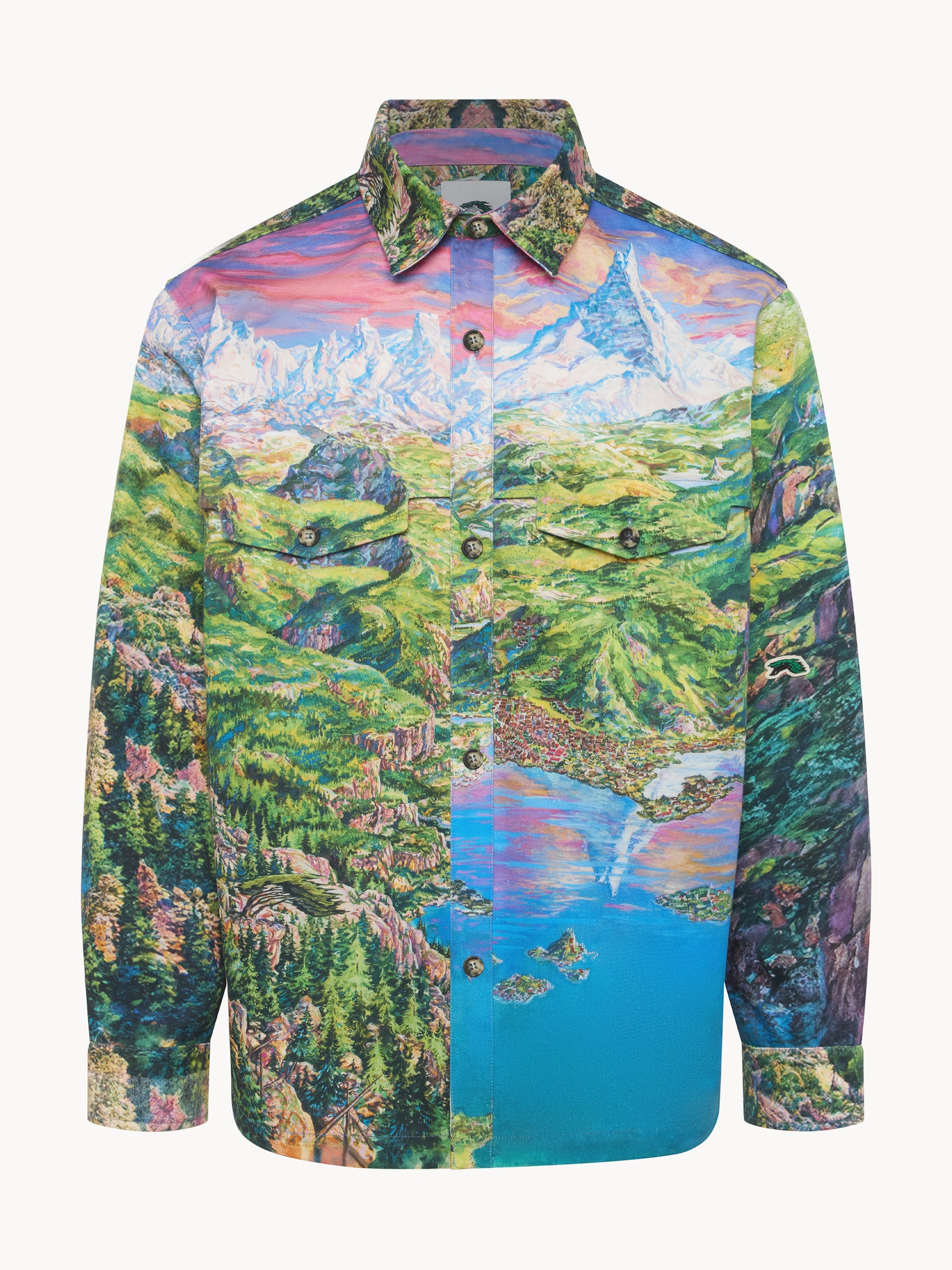 Touring Overshirt Syera Region Allover Print