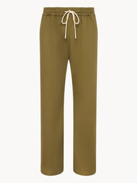 Easy Pants Italian Canvas Olive