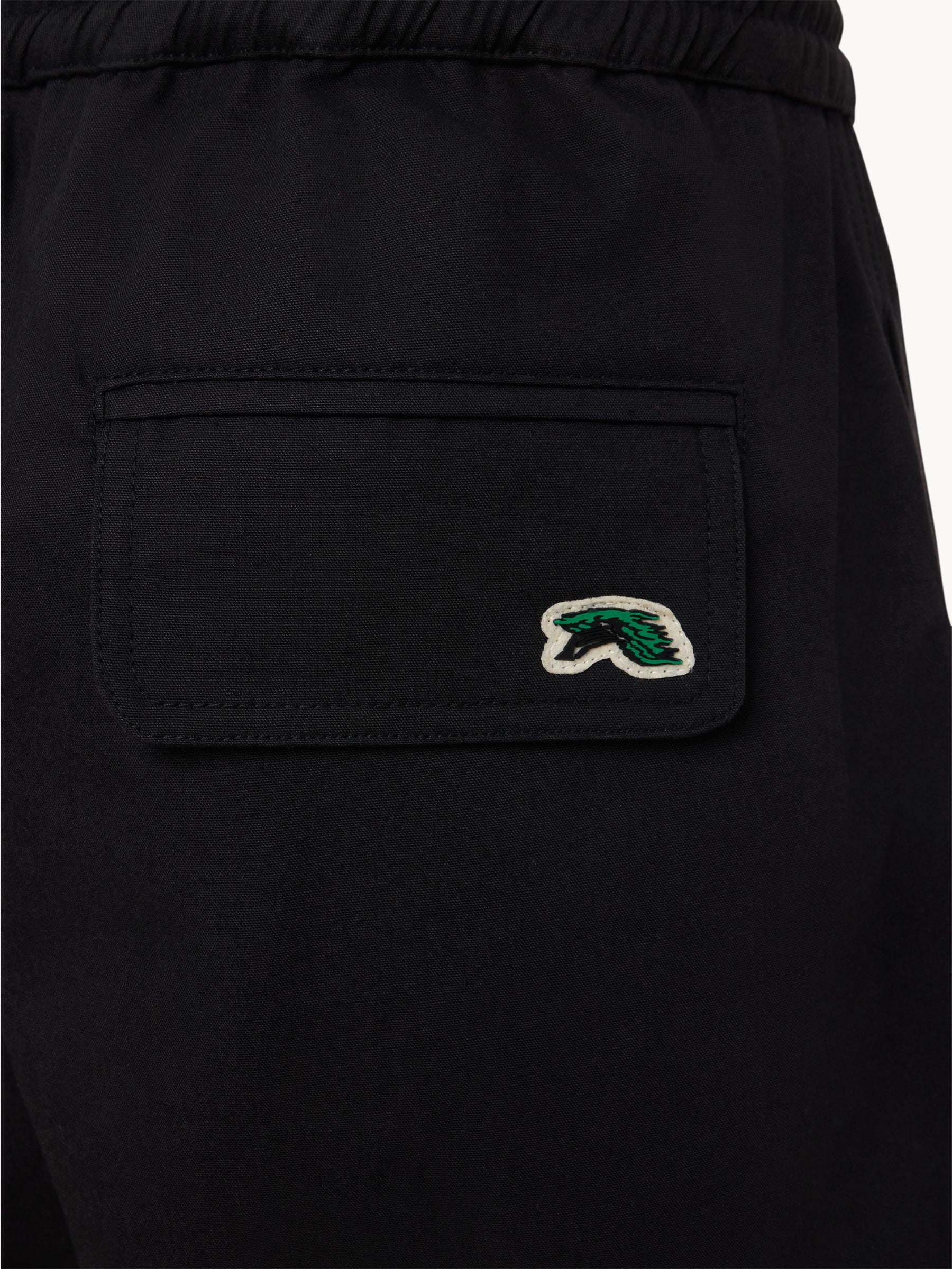 Easy Pants Italian Canvas Black