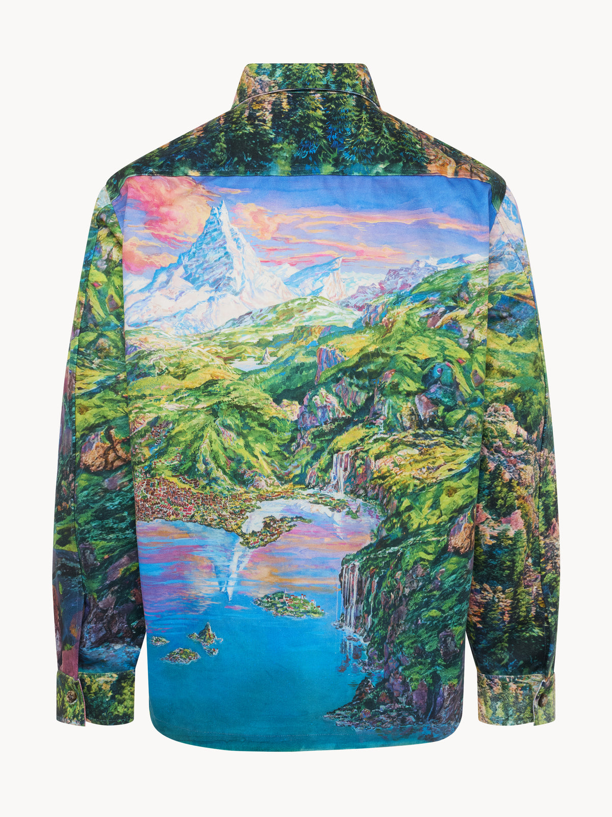 Touring Overshirt Syera Region Allover Print