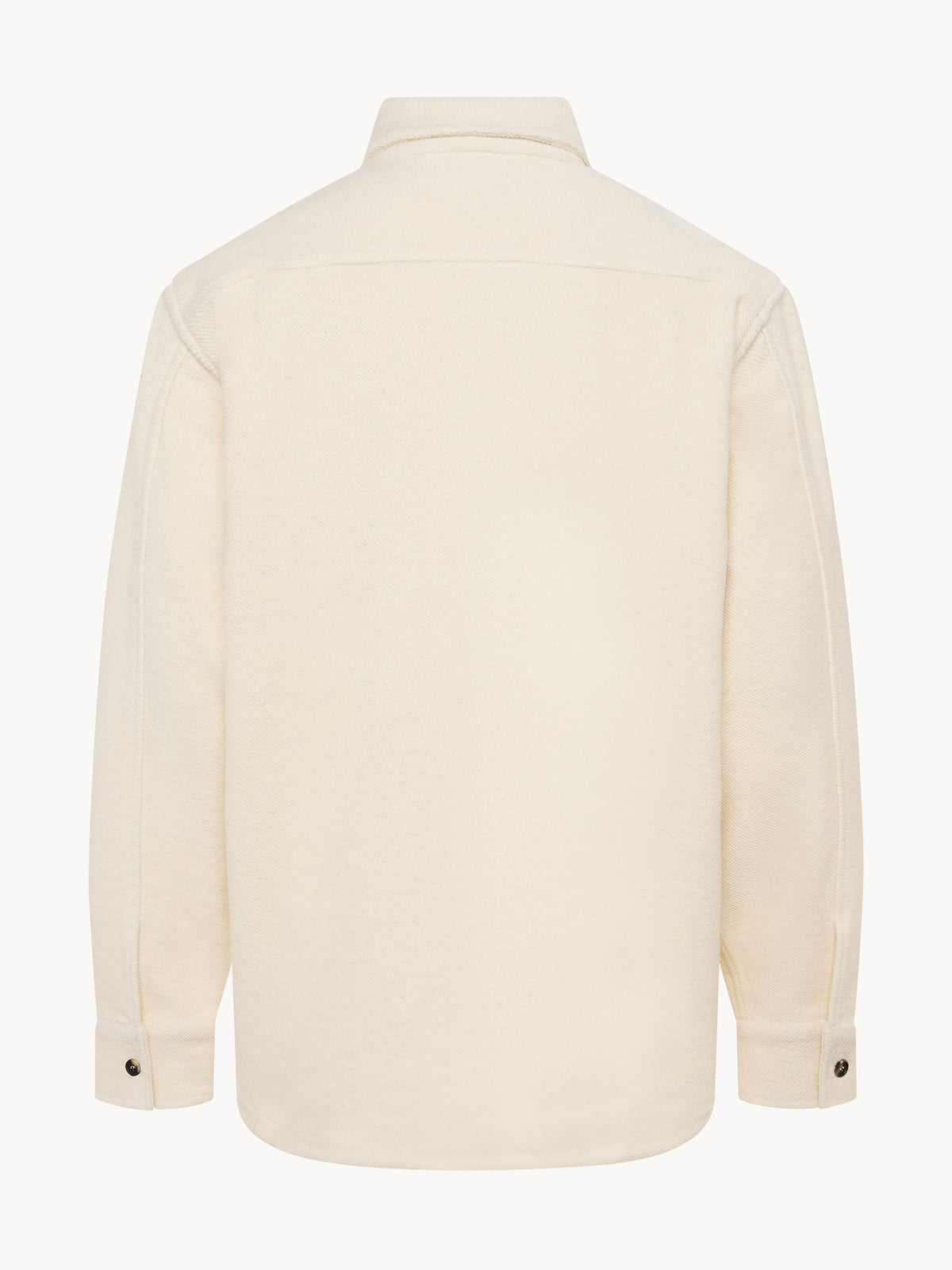 Touring Overshirt Italian Reverse Fleece Oatmeal