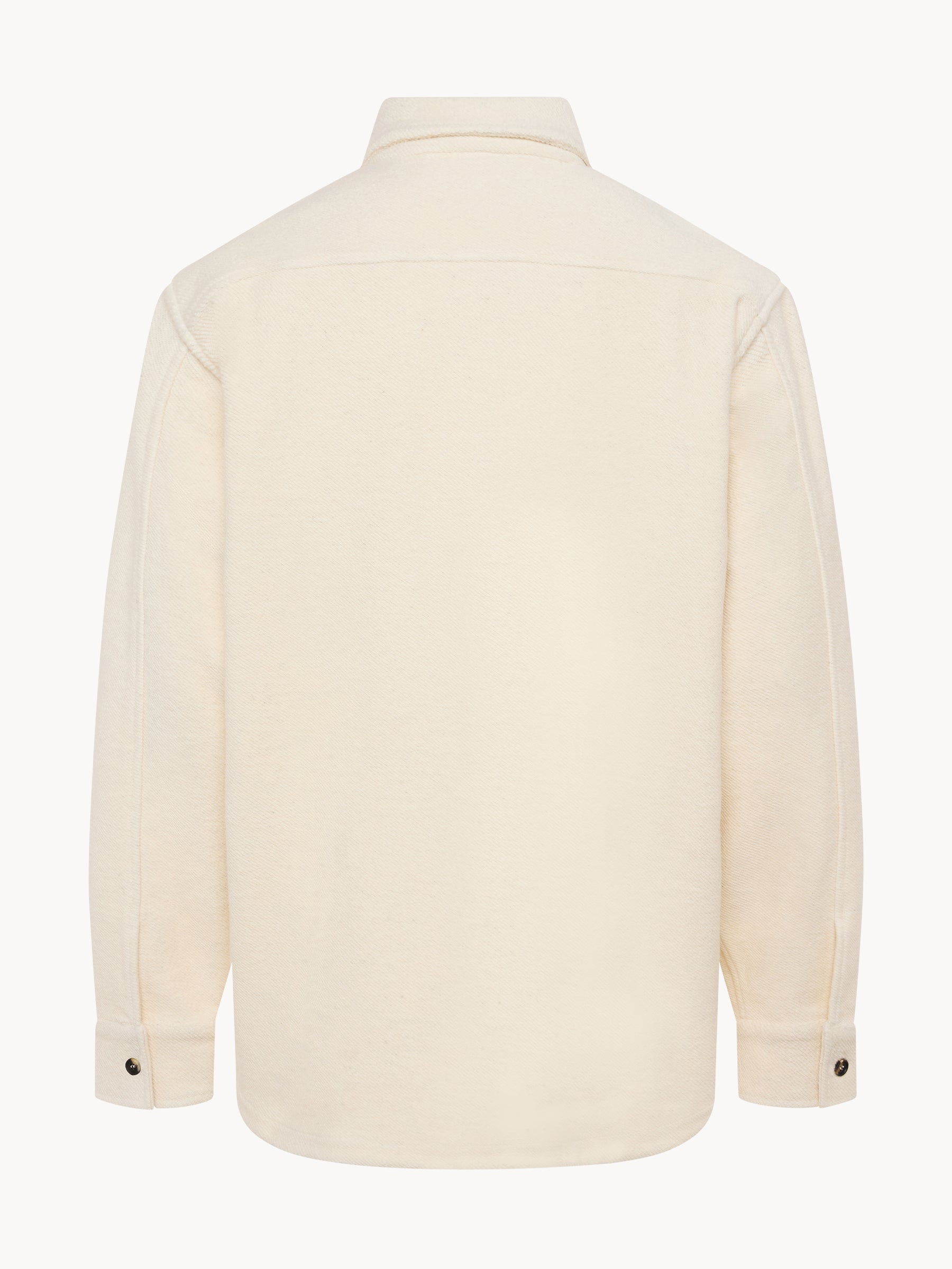 Touring Overshirt Italian Reverse Fleece Oatmeal