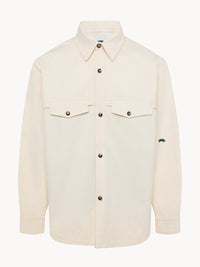 Touring Overshirt Japanese Herringbone Ecru