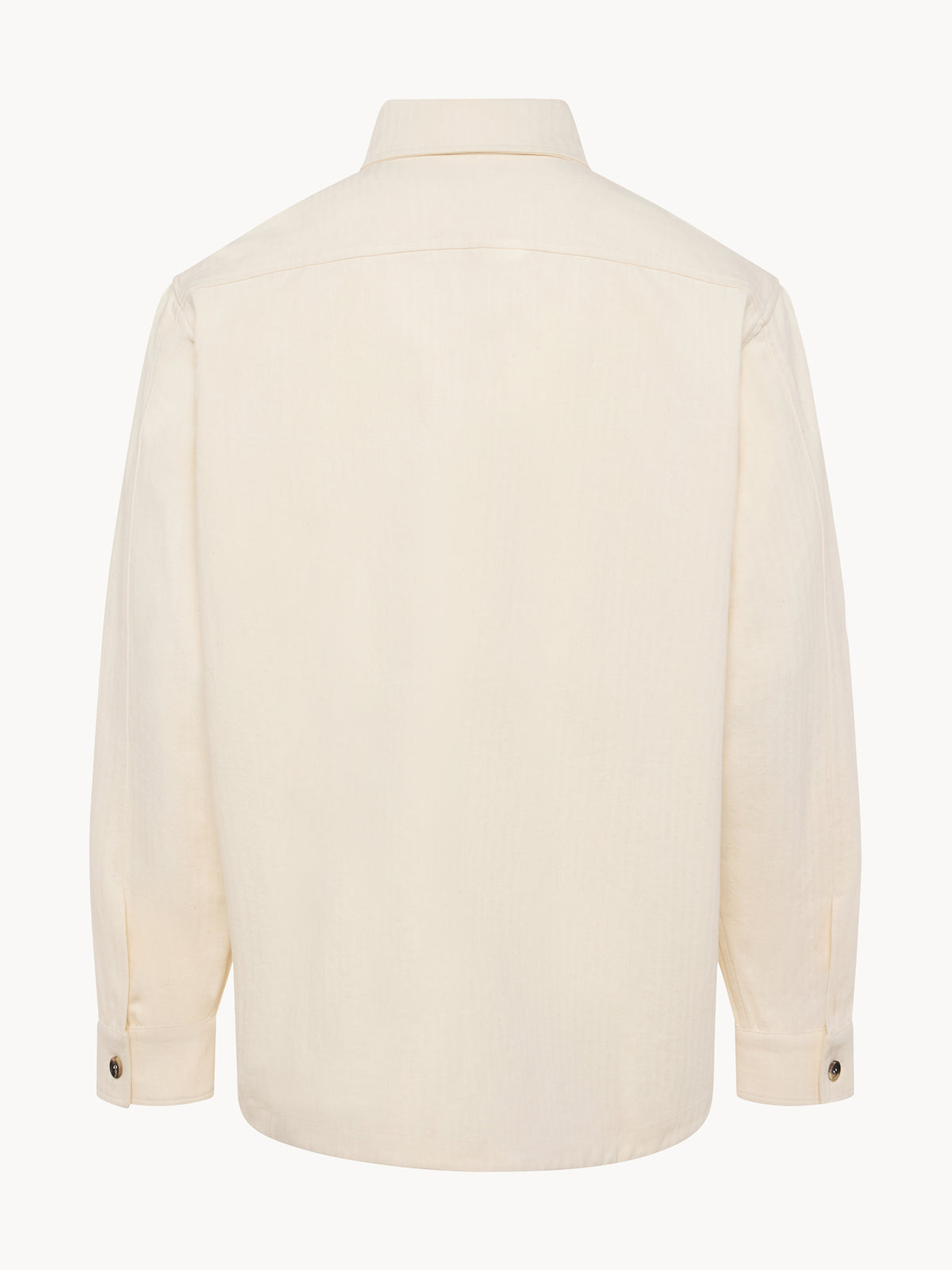 Touring Overshirt Japanese Herringbone Ecru