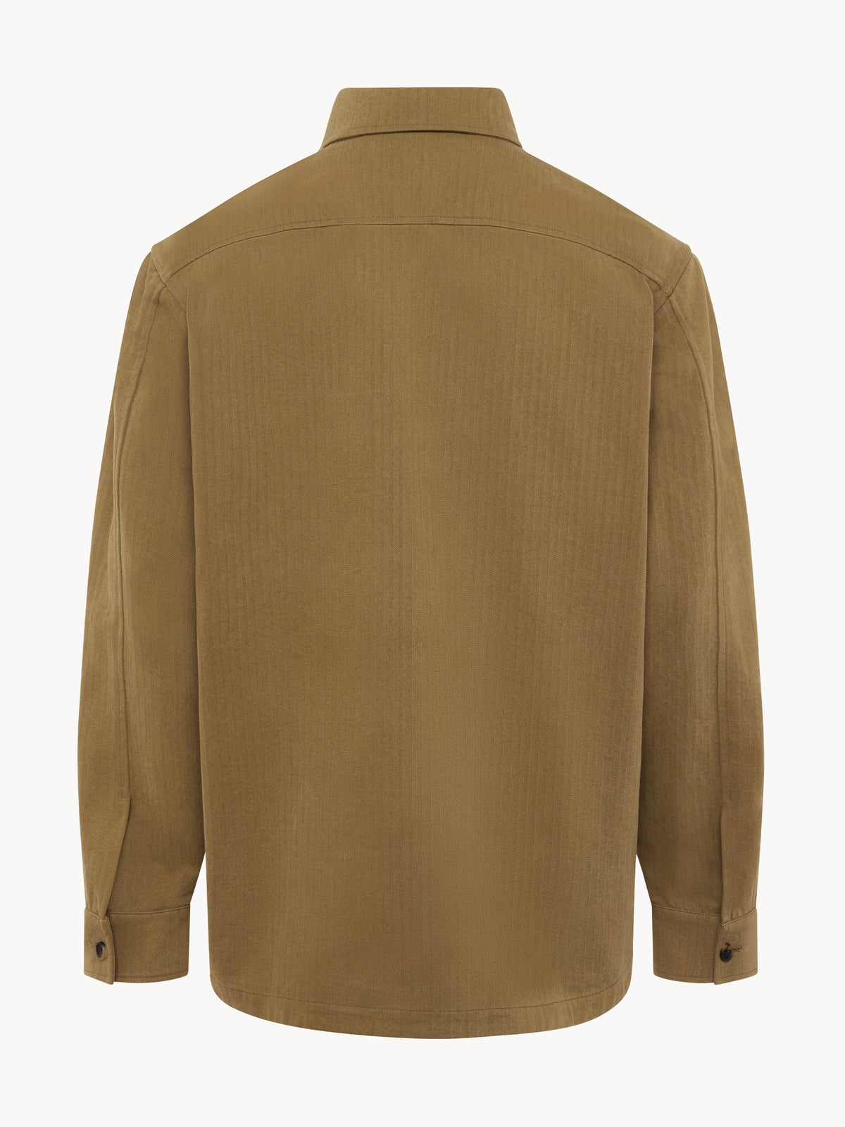 Touring Overshirt Japanese Herringbone Taupe